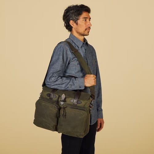 laydown image of 24-Hour Tin Cloth Briefcase - 18L