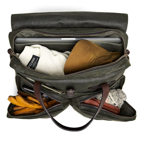 laydown image of 24-Hour Tin Cloth Briefcase - 18L