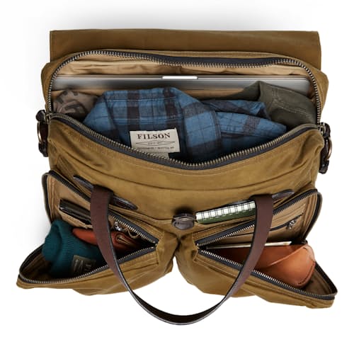 laydown image of 24-Hour Tin Cloth Briefcase - 18L