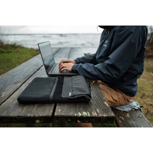 laydown image of Waterproof Laptop Base Layer Dry Bag