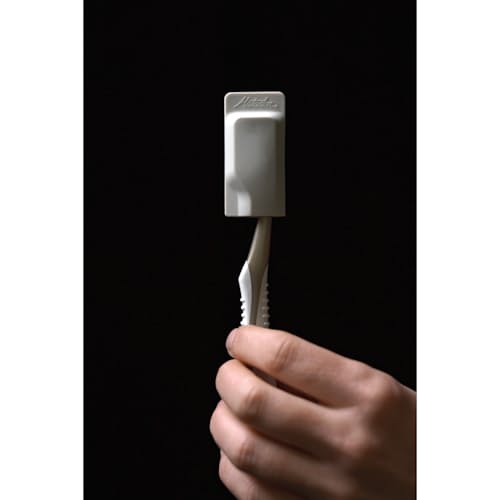 laydown image of Toothbrush Caps - 2 Pack