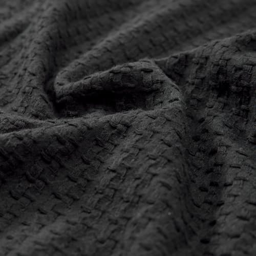 laydown detail image of Didcot Waffle Textured Short Sleeve Shirt