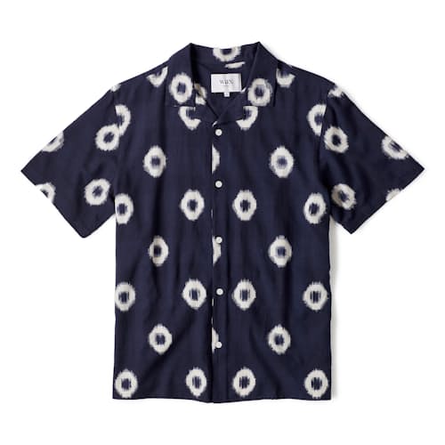 laydown image of Didcot Camp Collar Shirt