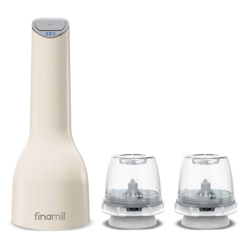 laydown image of Rechargeable Spice Grinder + Two FinaPod Pro Plus Pods