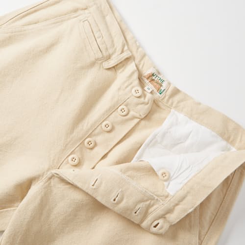 laydown detail image of Rustic Plainweave Chinos