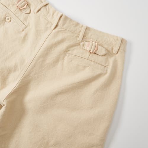 laydown detail image of Rustic Plainweave Chinos