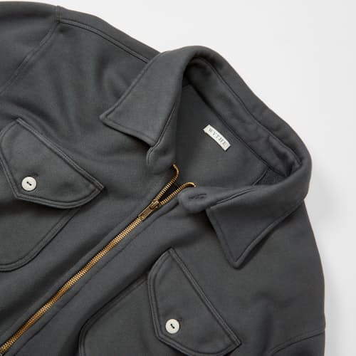 laydown detail image of Half Zip Collared Sweatshirt