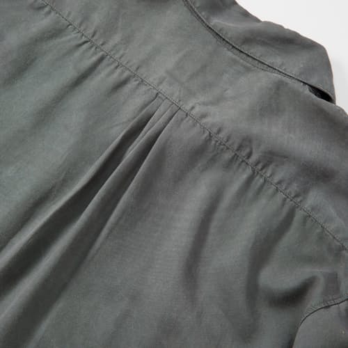 laydown detail image of Tencel Pearlsnap Shirt