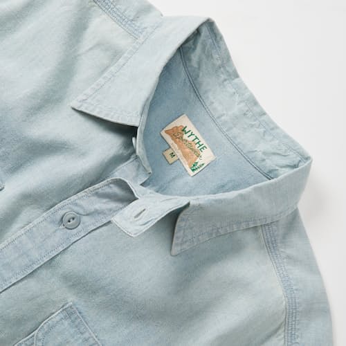 laydown detail image of Sunfaded Chambray Shirt