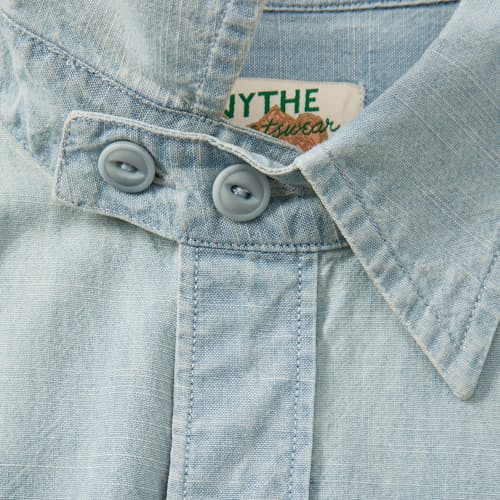 laydown detail image of Sunfaded Chambray Shirt