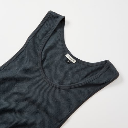 laydown detail image of Tubular Ribknit Tank