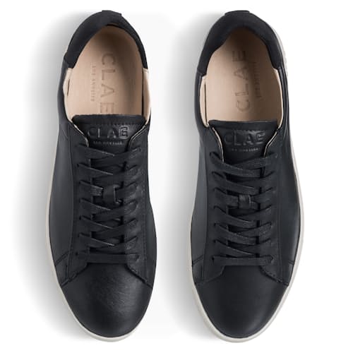 laydown image of Bradley Leather Sneaker