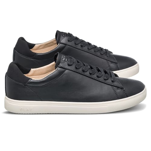 laydown image of Bradley Leather Sneaker