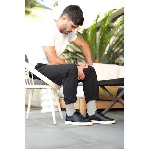 lifestyle image of Bradley Leather Sneaker
