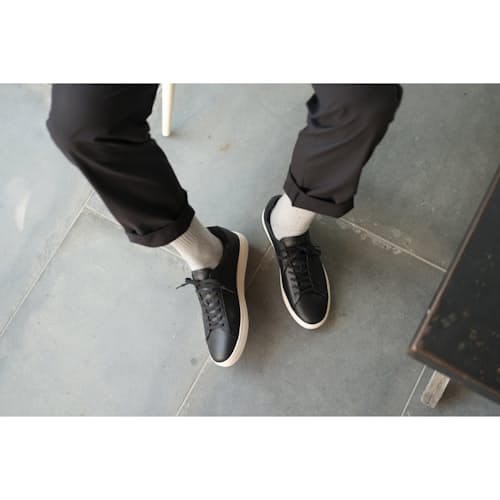 lifestyle image of Bradley Leather Sneaker