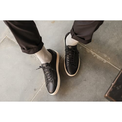 lifestyle image of Bradley Leather Sneaker