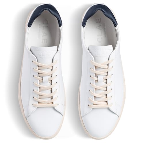 laydown image of Bradley Leather Sneaker