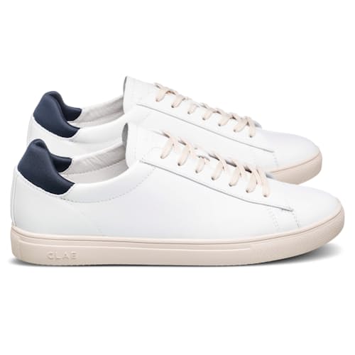 laydown image of Bradley Leather Sneaker