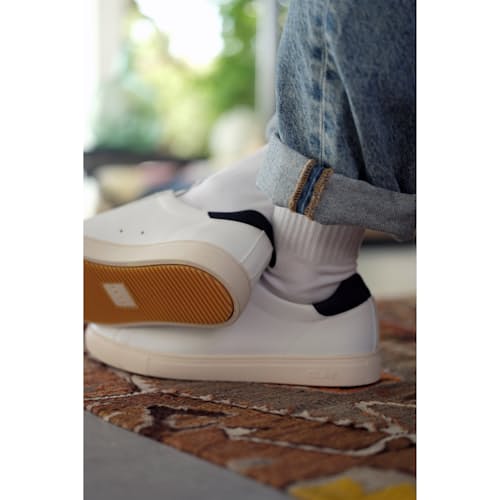 laydown image of Bradley Leather Sneaker