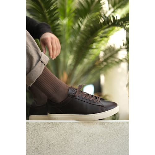 lifestyle image of Bradley Leather Sneaker