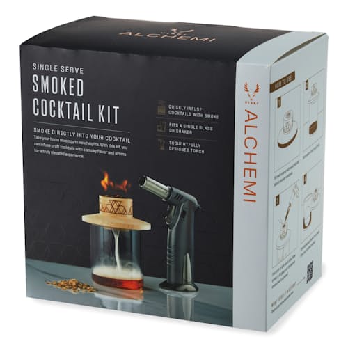 laydown image of Alchemi Single Serve Smoker Kit