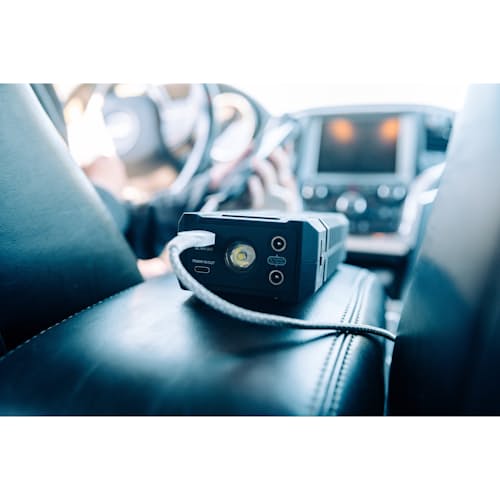 laydown image of Zeus Pro - Portable Jump Starter and Power Bank