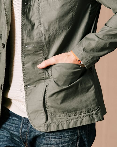 on model image of Flyweight Flex Blazer