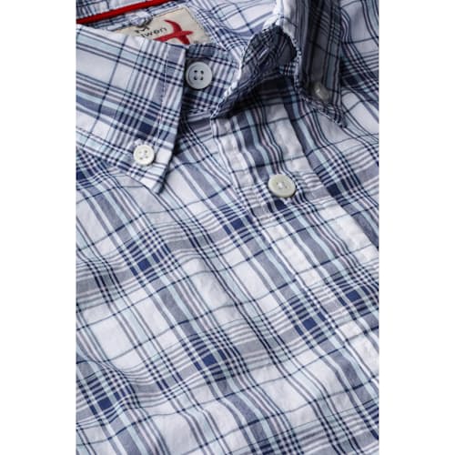 laydown detail image of Broadcloth Madras Shirt