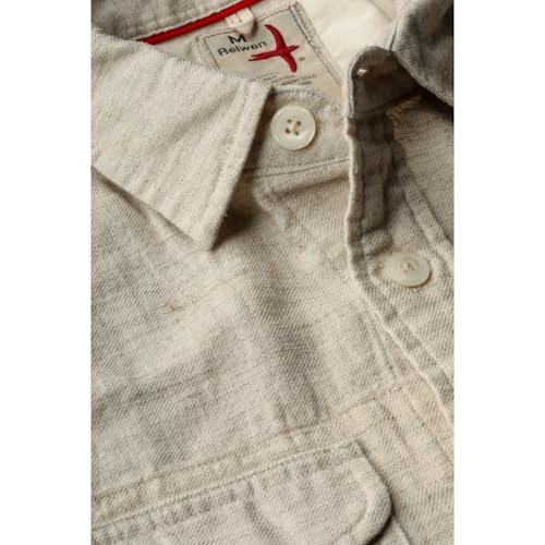 laydown detail image of Slub Linen Workshirt