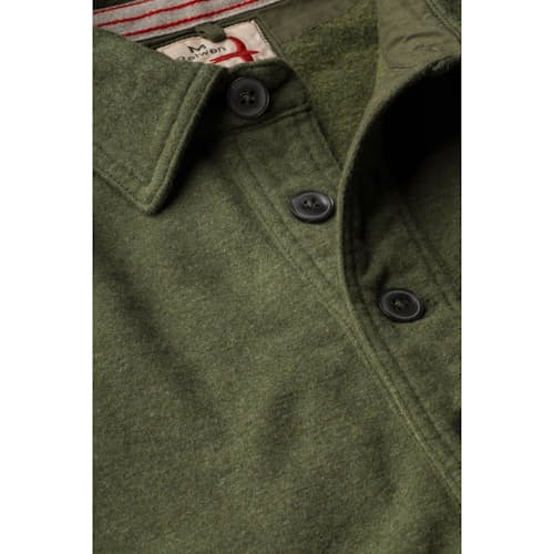 laydown detail image of Loopback Long Sleeve Polo