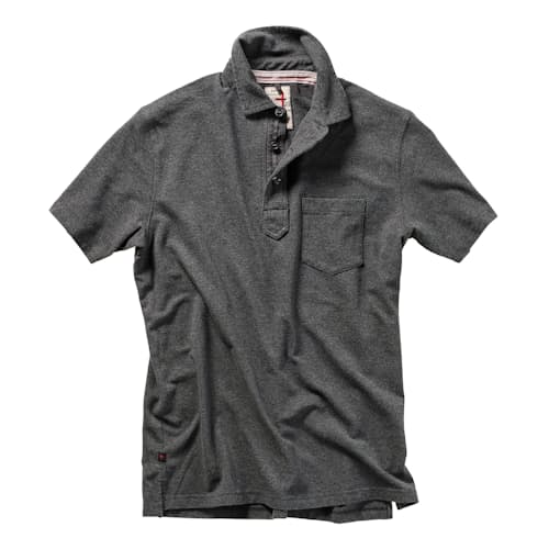 laydown image of Pique Slot Polo