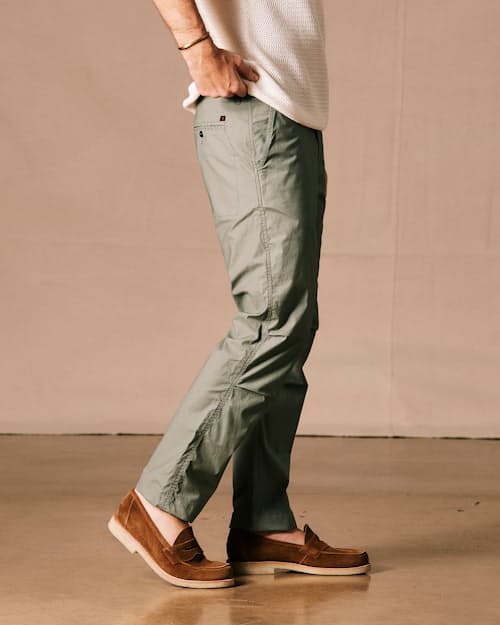 on model image of Flyweight Flex Chino