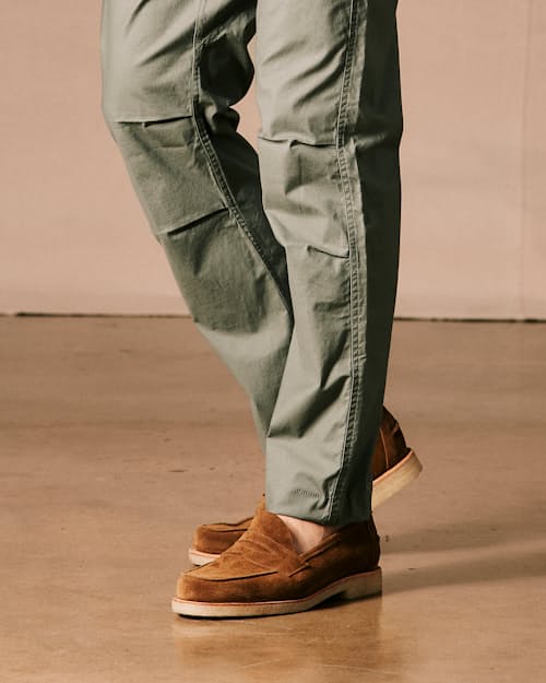 on model image of Flyweight Flex Chino