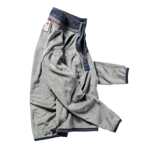 laydown image of Micropile Snap-Mock Pullover