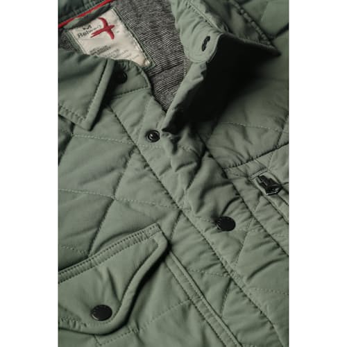 laydown detail image of Windzip Quilted CPO Shirt Jacket