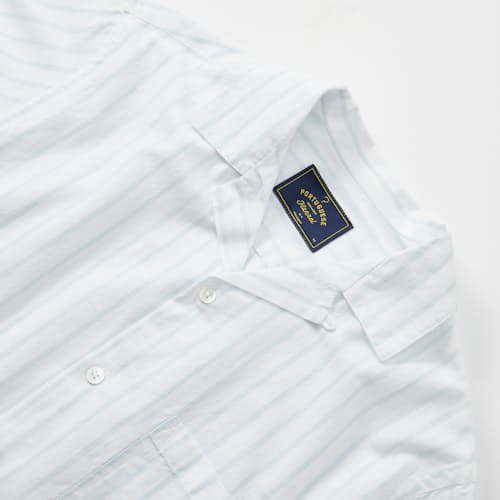 laydown detail image of Beach Cabin Camp Collar Shirt