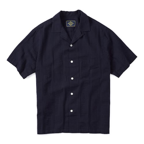 laydown image of Praia Camp Collar Shirt