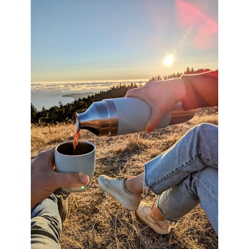 lifestyle image of Parkside 750 3-Piece Wine Set Flask