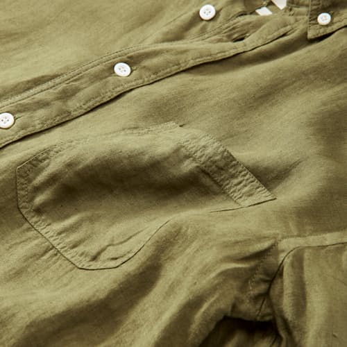 laydown detail image of Tuscumbia Linen Shirt