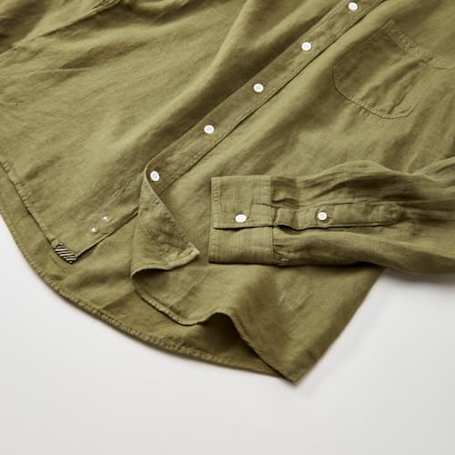 laydown detail image of Tuscumbia Linen Shirt