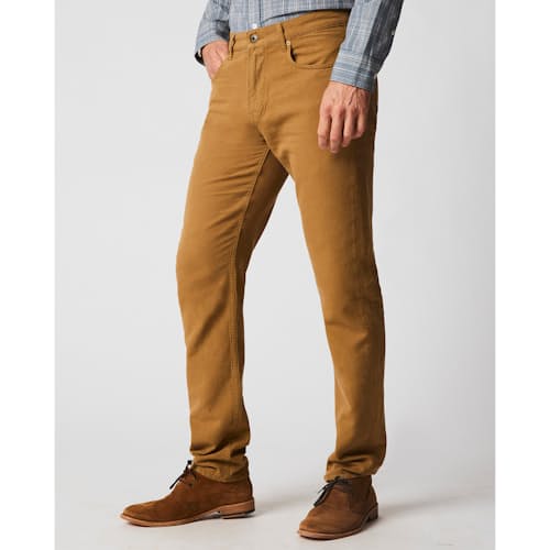 on model image of Cotton Linen 5-Pocket