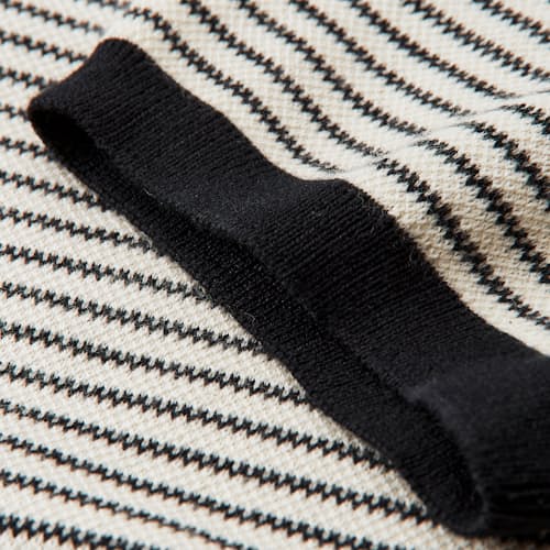 laydown detail image of Striped Sweater Polo