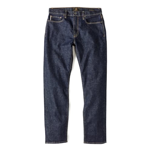 laydown image of Japanese Stretch Selvedge Denim - HB Straight