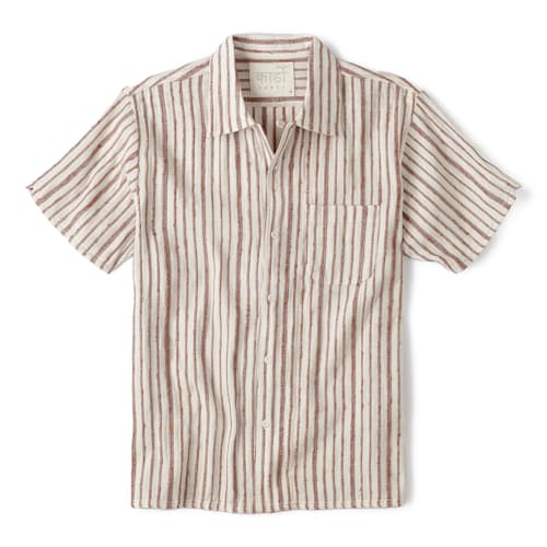 laydown image of Chintan Handwoven Short Sleeve Shirt
