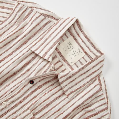 laydown detail image of Chintan Handwoven Short Sleeve Shirt