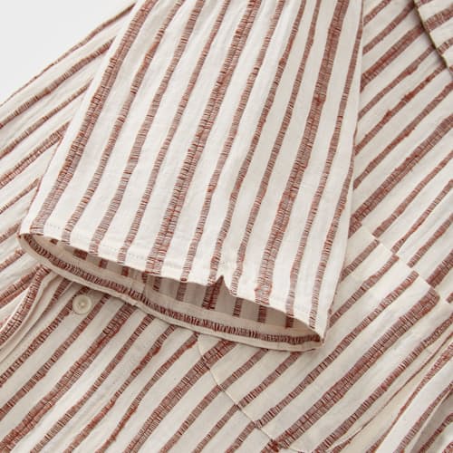 laydown detail image of Chintan Handwoven Short Sleeve Shirt