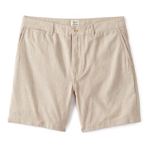 laydown image of 365 Cotton Linen Short - 7"
