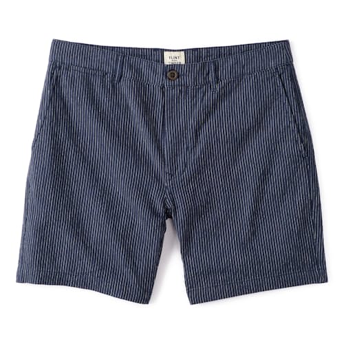 laydown image of Cotton Linen Short - 7"
