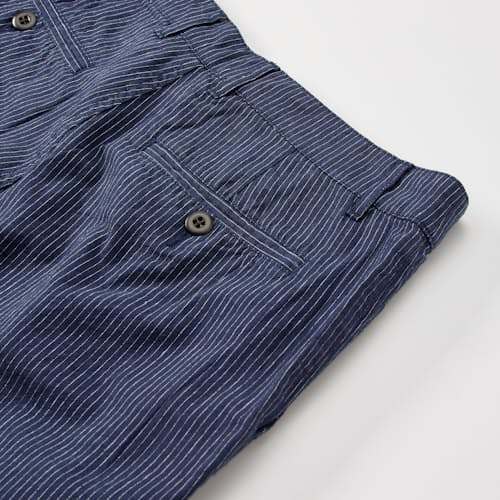 laydown detail image of Cotton Linen Short - 7"