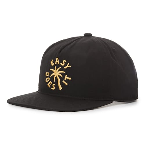 laydown image of Easy Does It Snapback Hat